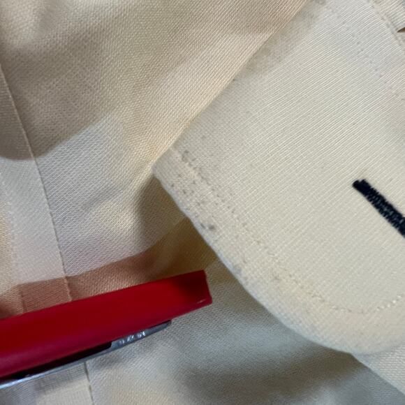 U.S. Polo ASSN XL Light Yellow LS Button-Up Oxford – Great for DIY & Upcycling - Picture 10 of 14